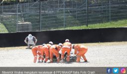Video Kecelakaan Parah Vinales di FP2 MotoGP Italia - JPNN.com