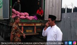 Mentan Amran Sidak ke Pasar, Pastikan Stok Bawang Putih Aman - JPNN.com