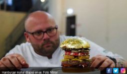Hamburger Berlapis Emas Bro, Harganya Rp 31 Juta! - JPNN.com