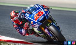 Vinales Tutup FP1 MotoGP Inggris dengan Dramatis, Rossi Lumayan - JPNN.com