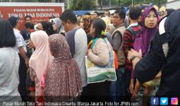 Pasar Murah Toko Tani Indonesia Diserbu Warga Jakarta - JPNN.com