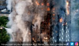 Apartemen 24 Lantai di London Terbakar, Orang Terjebak Nekat Melompat - JPNN.com