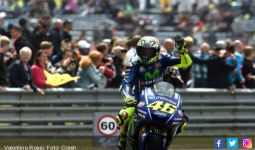 Rossi Catat Kemenangan ke-115, Enam Pembalap Gagal Finis di MotoGP Belanda - JPNN.com