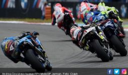 FP1 MotoGP Jerman: Dovizioso Paling Gila, Rossi Dapat Masalah - JPNN.com