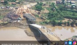 Belum Rampung, Jembatan Rp 160 M Buatan Tiongkok Sudah Ambruk - JPNN.com