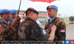 HEBAT! 200 Prajurit TNI Terima Penghargaan PBB di Afrika Tengah - JPNN.com