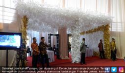 Presiden Jokowi Datang, Dekorasi Pernikahan Dibongkar - JPNN.com
