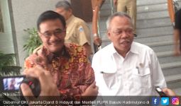 Djarot Bertemu Menteri PUPR Bahas Peresmian Simpang Susun Semanggi - JPNN.com