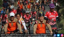 Tim Touring Gowes Pesona Nusantara Keliling Lahat Dulu sebelum Dilepas - JPNN.com