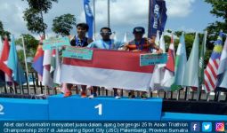 Atlet Koarmatim Juarai Asian Triathlon Championship 2017 - JPNN.com