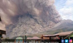 9.965 Hektare Lahan Pertanian Rusak Akibat Erupsi Gunung Sinabung - JPNN.com