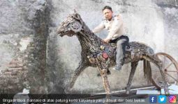 Brigadir Budi Santoso, Polisi Menyambi Seniman Besi Bekas dengan Karya Jempolan - JPNN.com