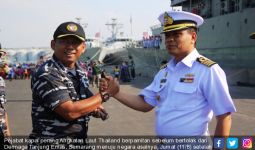 Dua Kapal Perang AL Thailand Tinggalkan Indonesia - JPNN.com