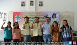 Simon-Martina Pimpin Pemuda Katolik Komcab Bukittinggi - JPNN.com