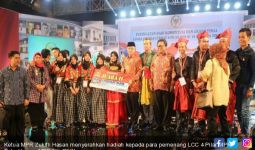 SMAN 3 Tenggarong Juara I LCC 4 Pilar MPR 2017 - JPNN.com