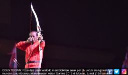 Bismillah, Anak Panah Pak Jokowi Awali Countdown Asian Games 2018 - JPNN.com