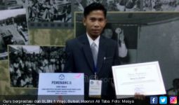 Berkat Kipas Tangan, Guru SLBN 1 Wajo Raih Penghargaan - JPNN.com