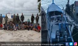 Seludupkan TKI Ilegal dari Malaysia, Speedboat Tanpa Nama Diamankan Lanal Batam - JPNN.com