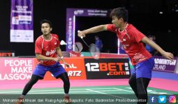 Hebat! Ahsan/Rian Cuma Butuh 36 Menit ke Semifinal Kejuaraan Dunia - JPNN.com