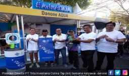 Danone Aqua Kampanyekan Daur Ulang Sampah Botol Plastik di Bali Marathon 2017 - JPNN.com