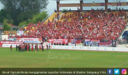 Timnas Indonesia Beri Penghormatan Buat Suporter - JPNN.com