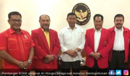 Temui Wiranto, SOKSI Ali Wongso Doakan Presiden Jokowi Bisa Dua Periode - JPNN.com