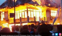 Kebakaran Hebat Terjadi di Kerinci, Dua Rumah Ludes Terbakar - JPNN.com