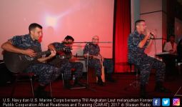 TNI AL dan U.S. Navy Band Manggung di HUT RRI - JPNN.com