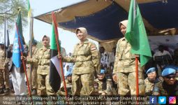 Pasukan Garuda Meriahkan Pawai Hari Perdamaian di Sudan - JPNN.com