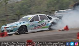 Bertarung Sengit, Pertamax Motorsport Drift Team Naik Podium - JPNN.com