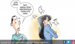 Terpisah 10 Tahun Setelah Menampar Istri - JPNN.com