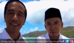 Presiden Jokowi-Tuan Guru Pamer Pesona Mandalika Lewat Vlog - JPNN.com