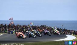 Gilanya MotoGP Australia, Baju Rossi Sobek Kena Ban Marquez - JPNN.com