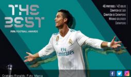 Cristiano Ronaldo Pertahankan Gelar Pemain Terbaik FIFA - JPNN.com