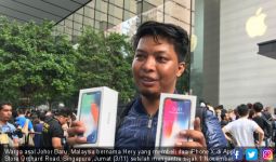 Rela Antre 3 Hari demi Bawa Pulang 2 iPhone X - JPNN.com