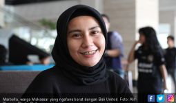Si Cantik Marbella, Warga Makassar yang Dukung Bali United - JPNN.com