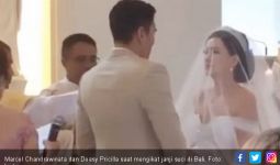 Air Mata Warnai Pernikahan Marcel Chandrawinata dan Deasy - JPNN.com