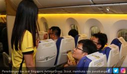 LCC Scoot Akhirnya Terbang Singapura - Palembang - JPNN.com