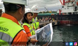 Bu Rini Apresiasi Progres Makassar New Port - JPNN.com