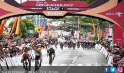 Finish di Bukittinggi, Pembalap Iran Dominasi di TdS 2017 - JPNN.com