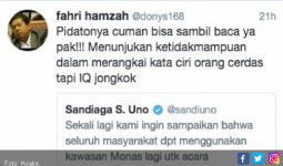 Fahri Hamzah Palsu Serang Bang Sandi - JPNN.com