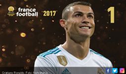 Resmi, Cristiano Ronaldo Raih Ballon d'Or 2017 - JPNN.com