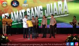 Juara Liga, Bhayangkara FC Dapat Hadiah Lapangan Sepak Bola - JPNN.com