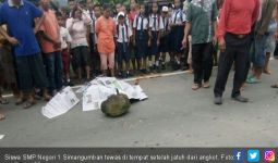 Anak SMP Jatuh dari Angkot, Kepala Pecah Membentur Aspal - JPNN.com