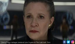The Last Jedi, Penampilan Terakhir Carrie Fisher Bikin Haru - JPNN.com