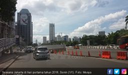 Jakarta Lengang di Hari Pertama Tahun 2018 - JPNN.com