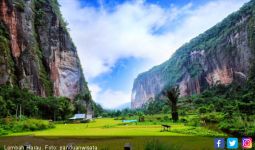 Lembah Harau Longsor, 10 Wisatawan Terjebak - JPNN.com