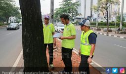 Trotoar Sudirman-Thamrin Direnovasi, Beberapa Pohon Ditebang - JPNN.com