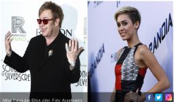 Kolaborasi Miley Cyrus-Elton John Bakal Ramaikan Grammy 2018 - JPNN.com