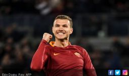 Demi Penggemar, AS Roma Tunda Transfer Edin Dzeko ke Chelsea - JPNN.com